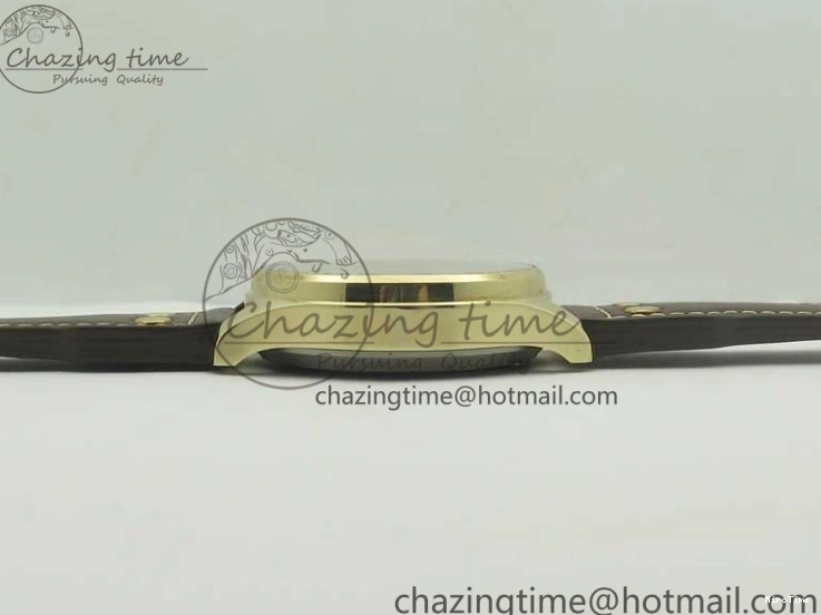 MIROTIME 0311 Big Pilot IW501005 Real Bronze ZF 1:1 Best Edition Black Dial on Brown Leather Strap A Sleek 7192